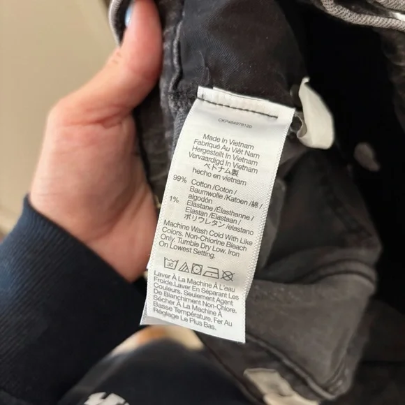 Madewell Women's Gray The Perfect Vintage Jean - Size 24 - Picture 11 of 11